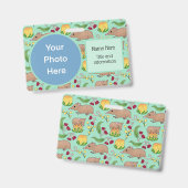 ハニーポッサム バッジ (正面＆裏面)