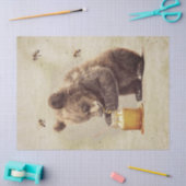 ハニーポットでベアーカブ 薄葉紙 (クラフト)