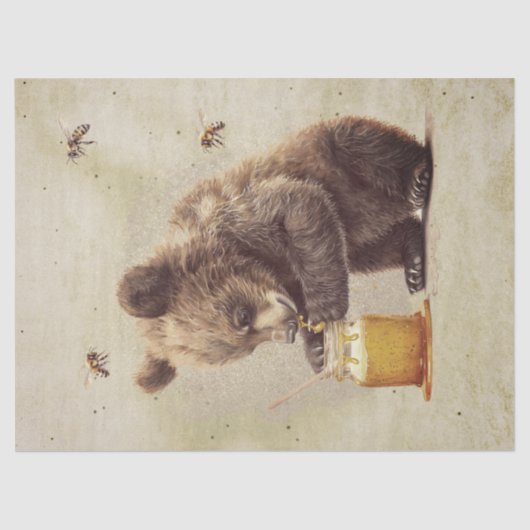 ハニーポットでベアーカブ 薄葉紙 (正面)