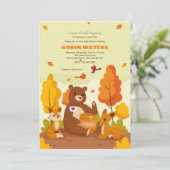 ハニーポットベビーシャワー 招待状 (スタンド正面)