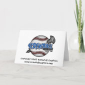 ハニーマインのグリーティングカード カード (裏面)