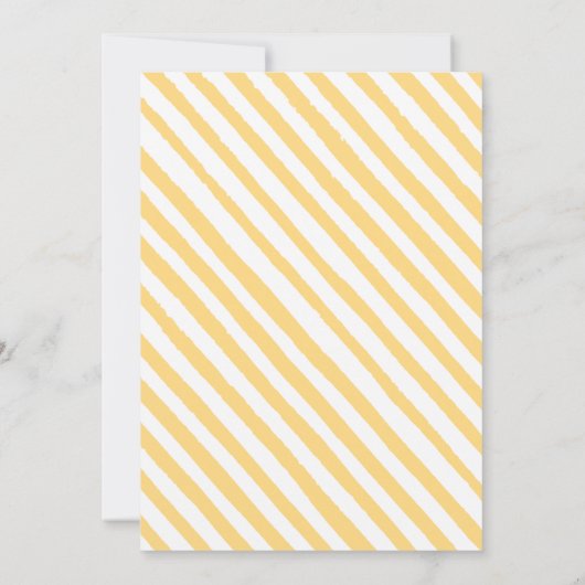 ハニーママはテディベア赤ちゃんシャワー 招待状 (裏面)