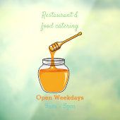 ハニーマンガイラストレーション ウィンドウサイン (シート3)