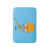 ハニーマンガイラストレーション バスマット (正面縦)