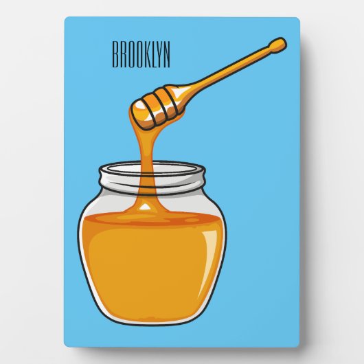 ハニーマンガイラストレーション フォトプラーク (正面)