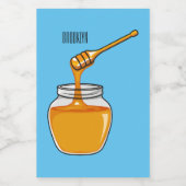 ハニーマンガイラストレーション フードラベル (シングルラベル)