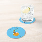 ハニーマンガイラストレーション ラウンドペーパーコースター (インサイチュ)