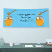 ハニーマンガイラストレーション 横断幕 (トレードショー)