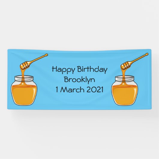 ハニーマンガイラストレーション 横断幕 (横)