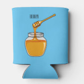 ハニーマンガイラストレーション 缶クーラー (裏面)