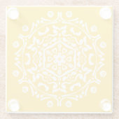 ハニーマンダラ ガラスコースター (裏面)