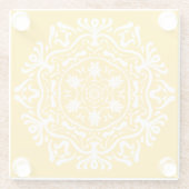 ハニーマンダラ ガラスコースター (裏面)