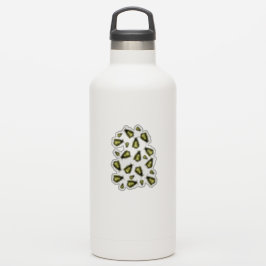 ハニーミツバチの可愛い群れ漫画 シール