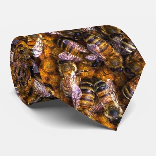 ハニーミツバチ ネクタイ (ロール)