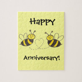 ハニーミツバチ(ハート) ジグソーパズル