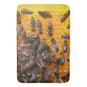 ハニーミツバチ バスマット (正面縦)