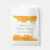 ハニーミニマル（昆虫）マルハナバチボーイ赤ちゃんシャワー フェイバーバッグ (正面)