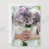 ハニームーンファンド　QRコード2つと写真付き 招待状 (裏面)