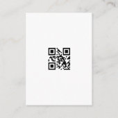 ハニームーンファンド QR コード 旅行ファンドリクエスト エンクロージャーカード (裏面)