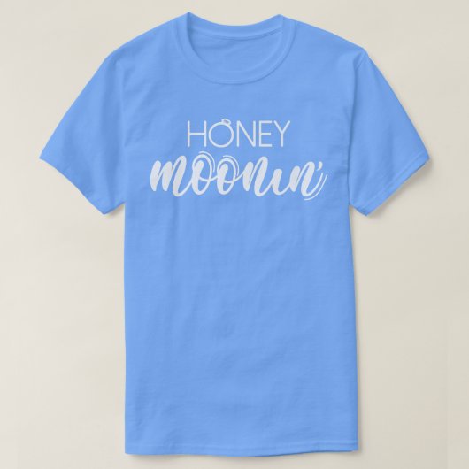 ハニームーン女性花嫁バケーション Tシャツ (デザイン正面)
