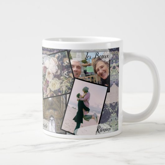 ハニームーン8枚 ジャンボコーヒーマグカップ (右)