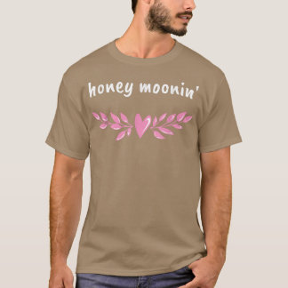 ハニームーン ハニームーン ブライダルパーティー 新婚夫婦 ブライダ Tシャツ