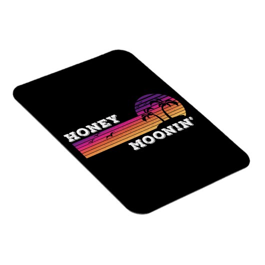 ハニーモオニンビーチハネムーンバケーションメンウィメンズCo マグネット (右側)