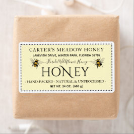 ハニーモダンエレガント製カスタム出荷ラベル ラベル