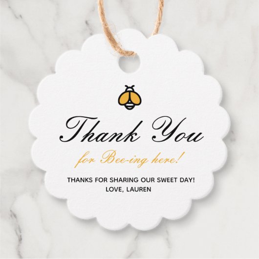 ハニーモダンギフトラベル フェイバータグ (正面)