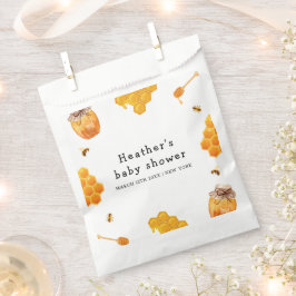 ハニーモダン（昆虫）マルハナバチフレーム赤ちゃんシャワー フェイバーバッグ