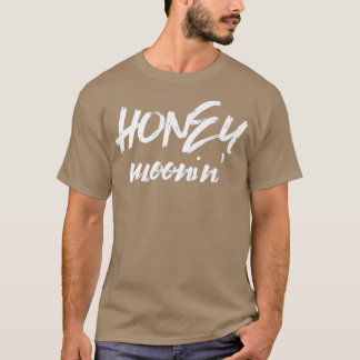 ハニーモニンカップルかわいいハネムーンバケーション Tシャツ