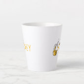 ハニーラテマグカップ カフェラテマグ (正面)