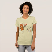 ハニーラバーベアTシャツ - かわいい Tシャツ (正面フル)