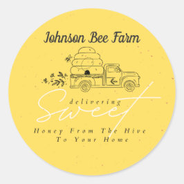 ハニーラベル ラウンドシール