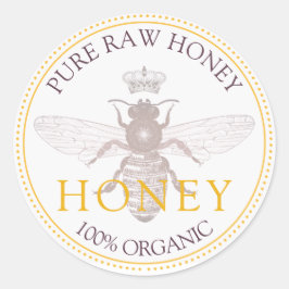 ハニーラベル ラウンドシール