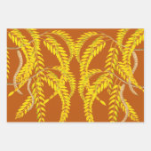 ハニーロクストオンラッピング紙セット ラッピングペーパーシート (正面3)