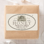 ハニーヴィンテージスケッチ製品ラベル（横） ラベル (インサイチュ)