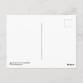 ハニー妖精フラワーガーデン妖精ファンタジーアートプリント ポストカード (裏面)