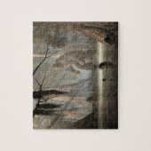 ハニー島沼の化け物 ジグソーパズル (縦)