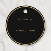 ハニー栄養情報ラベルオーストラリア黒 フェイバータグ (裏面)