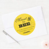 ハニー結婚ジャーの方へ ラウンドシール (封筒)