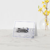 ハニー、エンジンが見つからない カード (黄色い花)