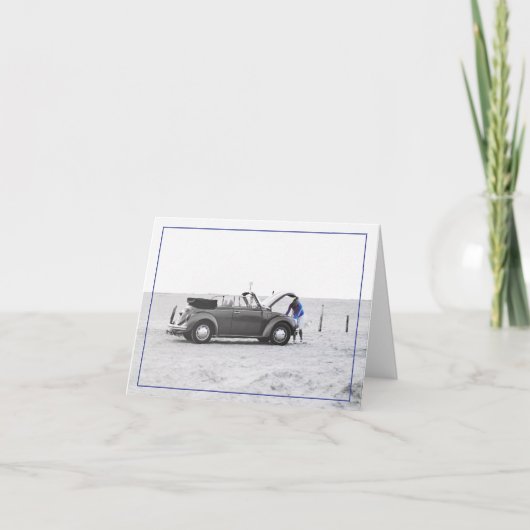 ハニー、エンジンが見つからない カード (正面)