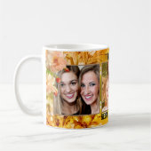 ハニー スウィート ベスト フレンド ありがとう フォト コーヒーマグカップ (左)