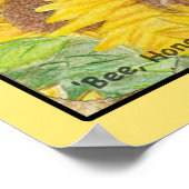 ハニー・バニーは「ハッピービー・親切」と言う ポスター (角)