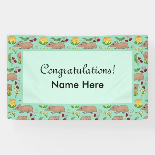 ハニー ポッサム 横断幕 (横)