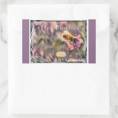 ハニー – ロゴシール 長方形シール (バッグ)