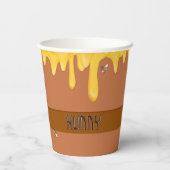 ハニー 紙コップ (裏面)