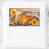 ハニー 長方形シール (バッグ)