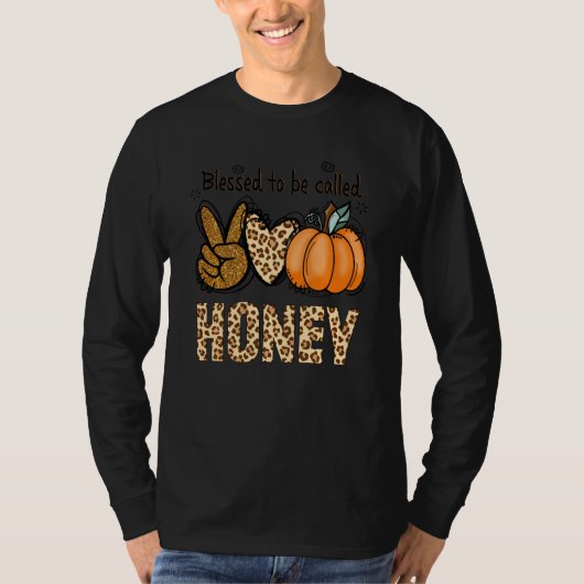 ハニ賛美ツヒョウかぼちゃと呼ばれる Tシャツ (正面)